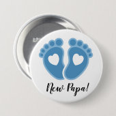 "Das ist ein Junge!" Schaltfläche "Neu" Button (Vorne & Hinten)