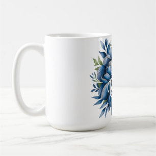 Das ist ein Junge! Schnuller & Peonies Baby Duschg Kaffeetasse