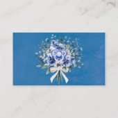 Das ist ein Junge! Schnuller- und Peonies-Windeln Visitenkarte (Rückseite)