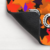 Das ist ein Junge! Stars Orange Mousepad (Ecke)