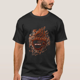 Das ist ein Kaffee-Magie-Kaffee-Zitat Kunstdesign T-Shirt