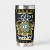 Das ist ein Kompliment, das man nicht verstehen ko Thermobecher (Vorderseite)