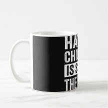 Das ist ein lustiger Halloween-Kaffeebecher mit de