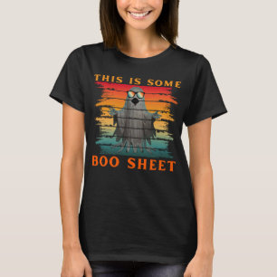 Das ist ein lustiges Halloween-Geist- Boo-Blatt T-Shirt