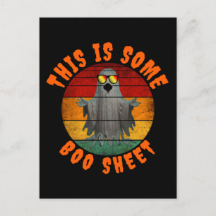 Das ist ein lustiges Vintage-Geist-Gespenst Postkarte