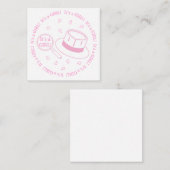 Das ist ein Mädchen! Begleitkarte (Vorne/Hinten)