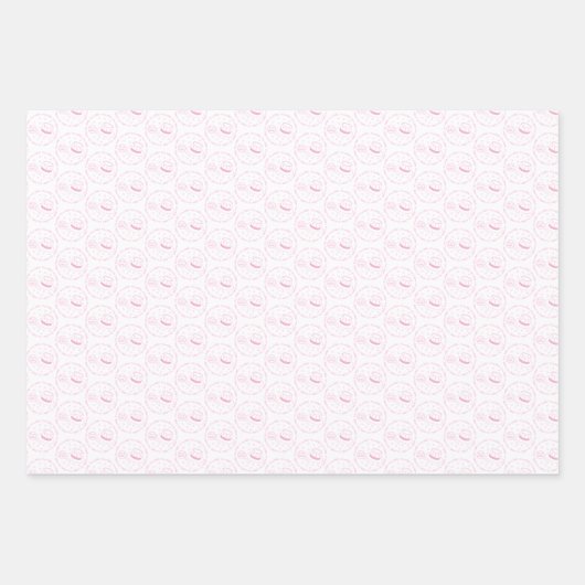 Das ist ein Mädchen! Geschenkpapier Set (Vorderseite 3)