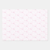 Das ist ein Mädchen! Geschenkpapier Set (Vorderseite)