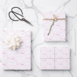 Das ist ein Mädchen! Geschenkpapier Set