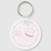 Das ist ein Mädchen! Schlüsselanhänger (Rückseite)