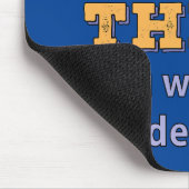 Das ist ein magisches Ding, das man nicht verstehe Mousepad (Ecke)