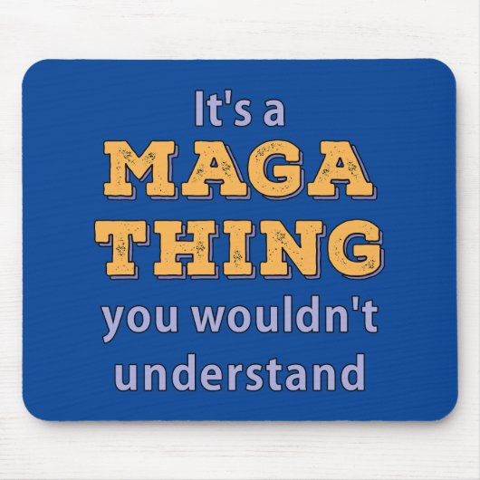 Das ist ein magisches Ding, das man nicht verstehe Mousepad (Vorne)