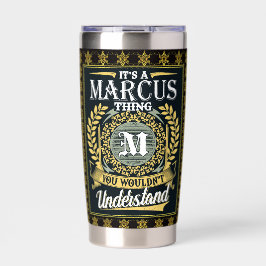 Das ist ein Marcus, das man nicht verstehen konnte Thermobecher