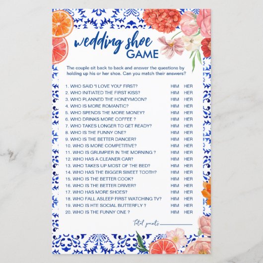 Das ist ein mediterran-orangefarbenes Hochzeitssch (Vorderseite)