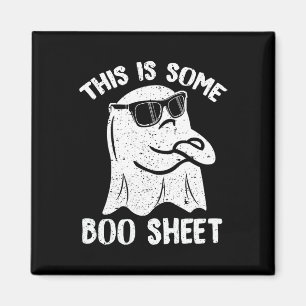 Das ist ein paar Boo-Sheet Fun Halloween Ghost-Kos Magnet