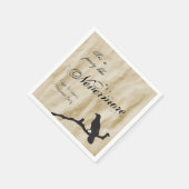 Das ist ein Party wie Nevermore Raven Halloween Serviette (Ecke)