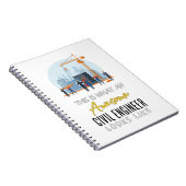 Das ist ein Phantastischer Ziviler Ingenieur, wie Notizblock (Rechte Seite)