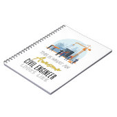 Das ist ein Phantastischer Ziviler Ingenieur, wie Notizblock (Linke Seite)