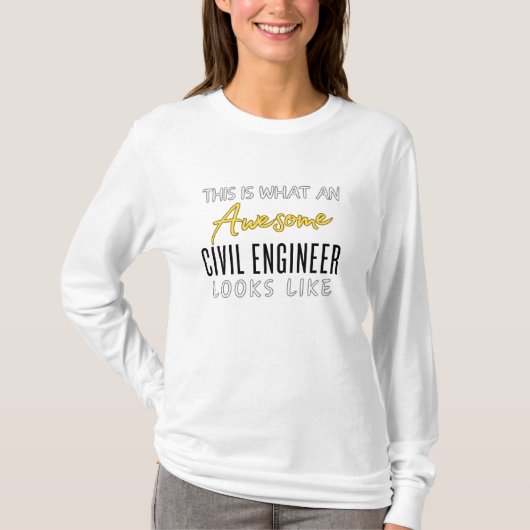 Das ist ein Phantastischer Ziviler Ingenieur, wie T-Shirt (Vorderseite)