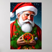 Das ist ein Portrait des Weihnachtsmannes | Art de Poster (Vorne)