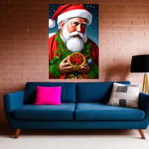 Das ist ein Portrait des Weihnachtsmannes | Art de