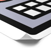 Das ist ein Roboterkopf Poster (Ecke)