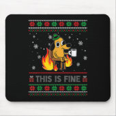 Das ist ein schöner Hund Meme Funny Ugly Weihnacht Mousepad (Vorne)