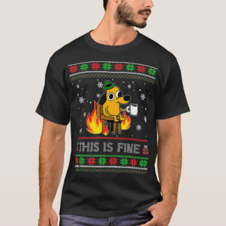 Das ist ein schöner Hund Meme Funny Ugly Weihnacht T-Shirt
