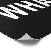 Das ist ein schreckliches Zitat Poster (Ecke)