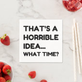 Das ist ein schreckliches Zitat Serviette (Beispiel)