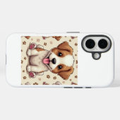 Das ist ein Telefongehäuse für Hunde. Case-Mate iPhone Hülle (Rückseite (Horizontal))