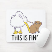 Das ist ein toller Meme lustiger Capybara Hund Pel Mousepad (Mit Mouse)
