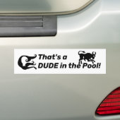 Das ist ein TYP im Pool! Stoppen Sie das Erlöschen Autoaufkleber (Auf Auto)