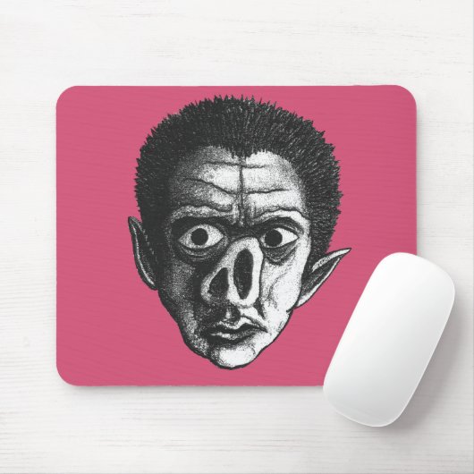 Das ist ein Ugly Goblin Mousepad (Mit Mouse)