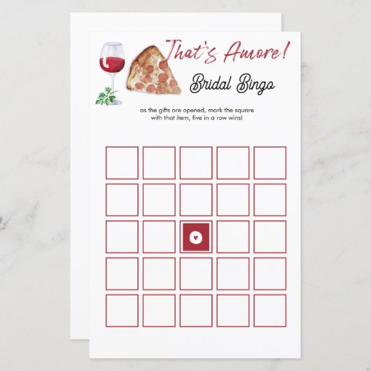 Das ist ein weiteres Bingo-Brautparty-Spiel (Vorne/Hinten)