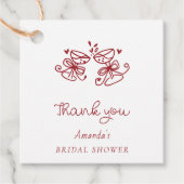 Das ist ein weiteres Brautparty Danke Geschenkanhänger (Vorderseite)