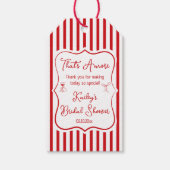 Das ist ein weiteres Brautparty Danke Geschenkanhänger (Vorderseite)