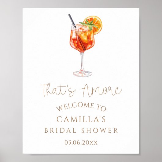 Das ist ein weiteres Brautparty Willkommen Poster (Vorne)