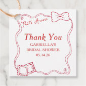 Das ist ein weiteres italienisches Brautparty Dank Geschenkanhänger (Vorderseite)