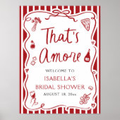 Das ist ein weiteres italienisches Rotes Brautpart Poster (Vorne)