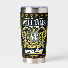 Das ist ein Williams, das man nicht verstehen konn Thermobecher