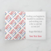 Das ist ein wirklich unglaubliches freiwilliges Ge Karte (Innenseite)