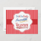 Das ist ein wirklich unglaubliches freiwilliges Ge Postkarte (Vorne/Hinten)