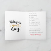 Das ist ein wirklich unglaubliches Onkel-Geschenk Karte (Innenseite)