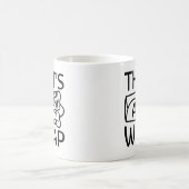 Das ist ein Wrap Kaffeetasse (Mittel)