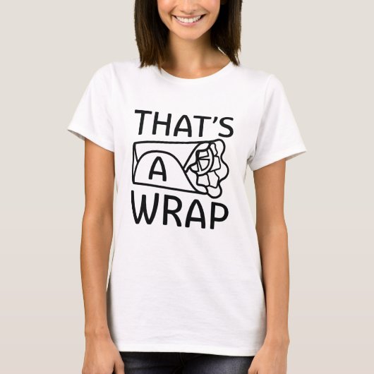 Das ist ein Wrap T-Shirt (Vorderseite)