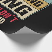 Das ist ein Wrestling, den man nicht verstehen wür Geschenkpapier (Ecke)