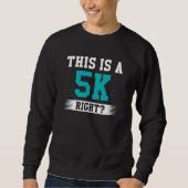 Das ist eine 5 km rechte sweatshirt (Vorderseite)