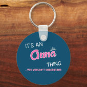 Das ist eine Anna-Sache, die man nicht verstehen w Schlüsselanhänger (Vorderseite)