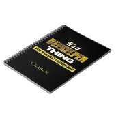 Das ist eine Beekeeper-Sache, die man nicht verste Notizblock (Linke Seite)